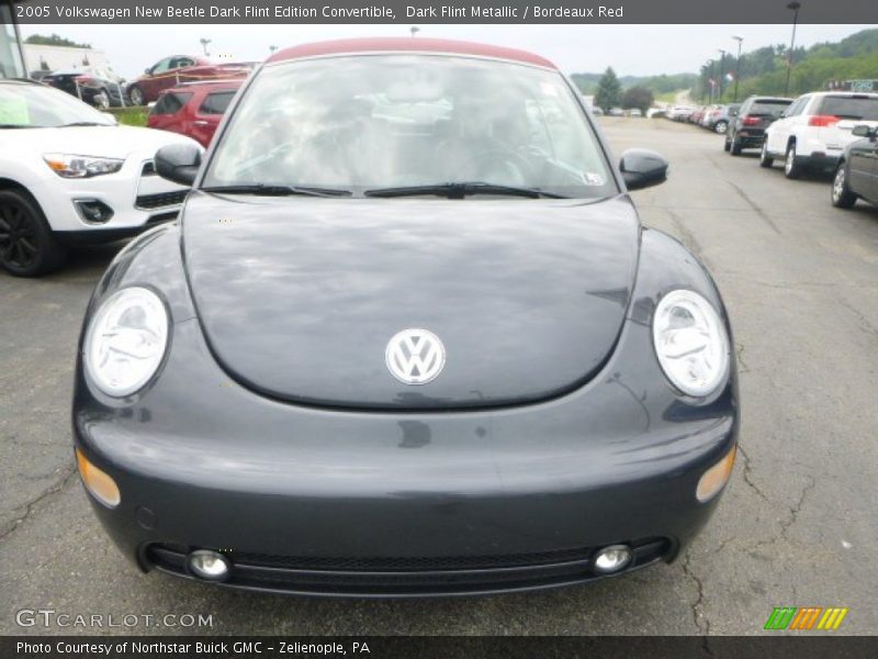 Dark Flint Metallic / Bordeaux Red 2005 Volkswagen New Beetle Dark Flint Edition Convertible