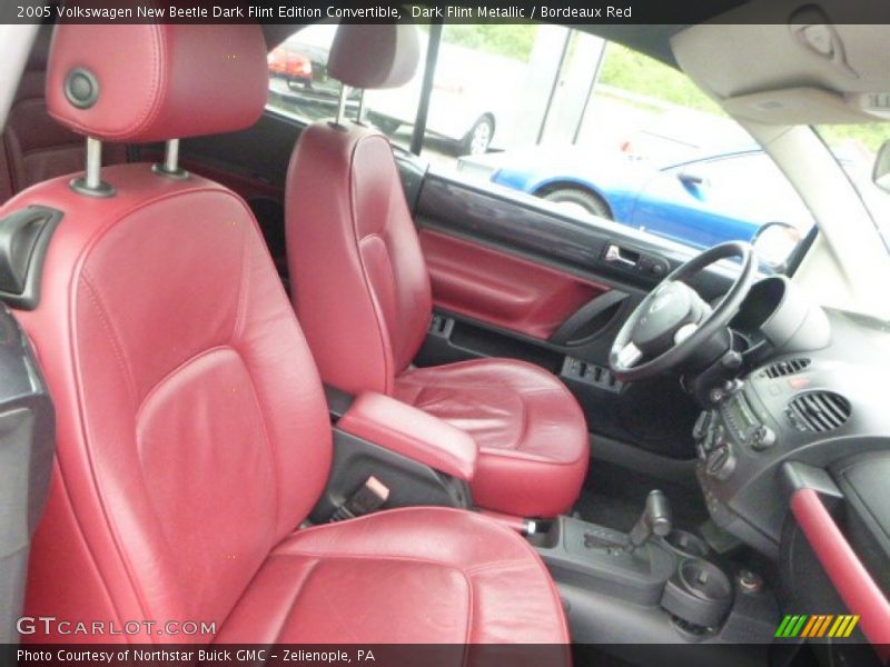  2005 New Beetle Dark Flint Edition Convertible Bordeaux Red Interior
