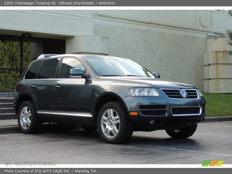 Offroad Grey Metallic / Anthracite 2005 Volkswagen Touareg V8