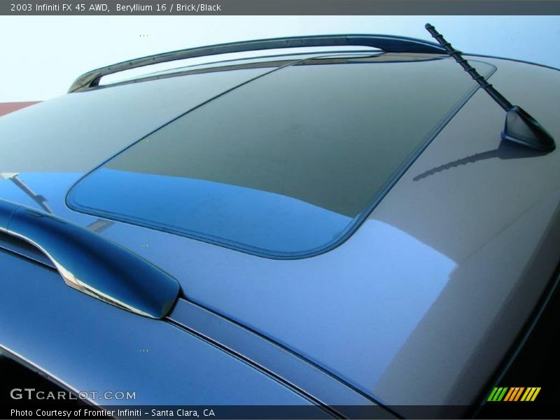 Beryllium 16 / Brick/Black 2003 Infiniti FX 45 AWD