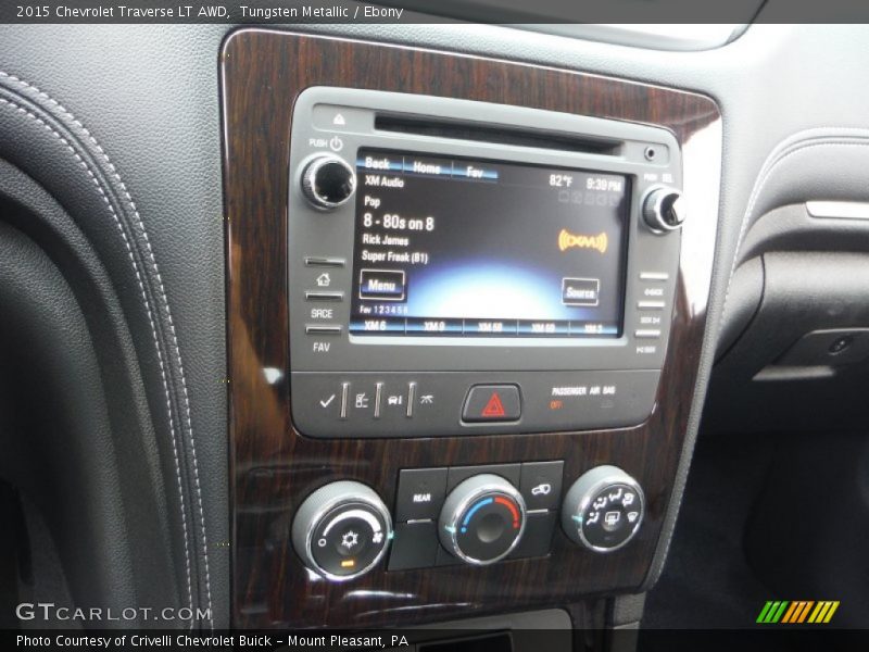 Tungsten Metallic / Ebony 2015 Chevrolet Traverse LT AWD