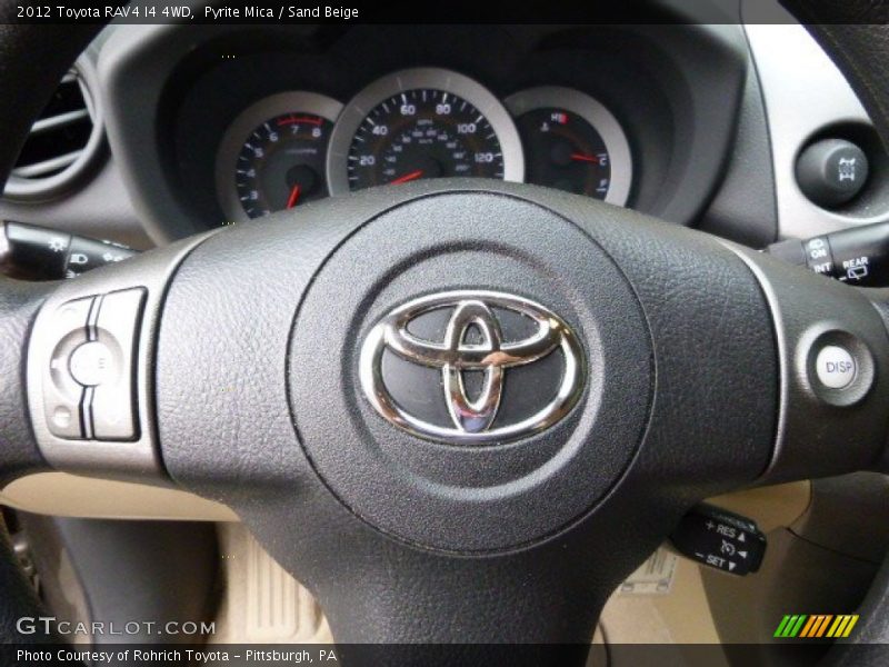 Pyrite Mica / Sand Beige 2012 Toyota RAV4 I4 4WD