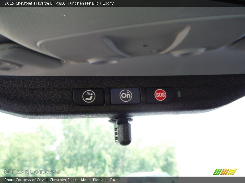 Tungsten Metallic / Ebony 2015 Chevrolet Traverse LT AWD
