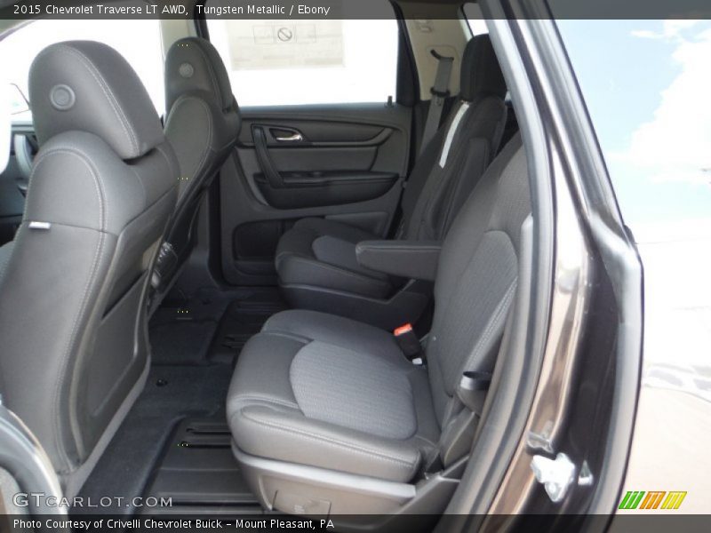Tungsten Metallic / Ebony 2015 Chevrolet Traverse LT AWD