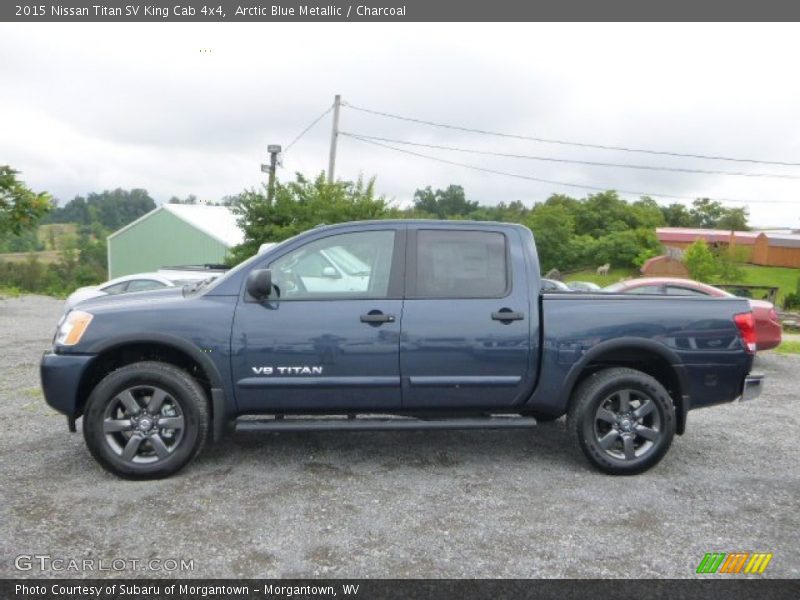  2015 Titan SV King Cab 4x4 Arctic Blue Metallic