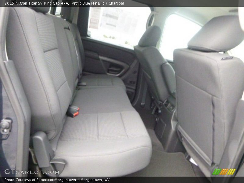 Arctic Blue Metallic / Charcoal 2015 Nissan Titan SV King Cab 4x4