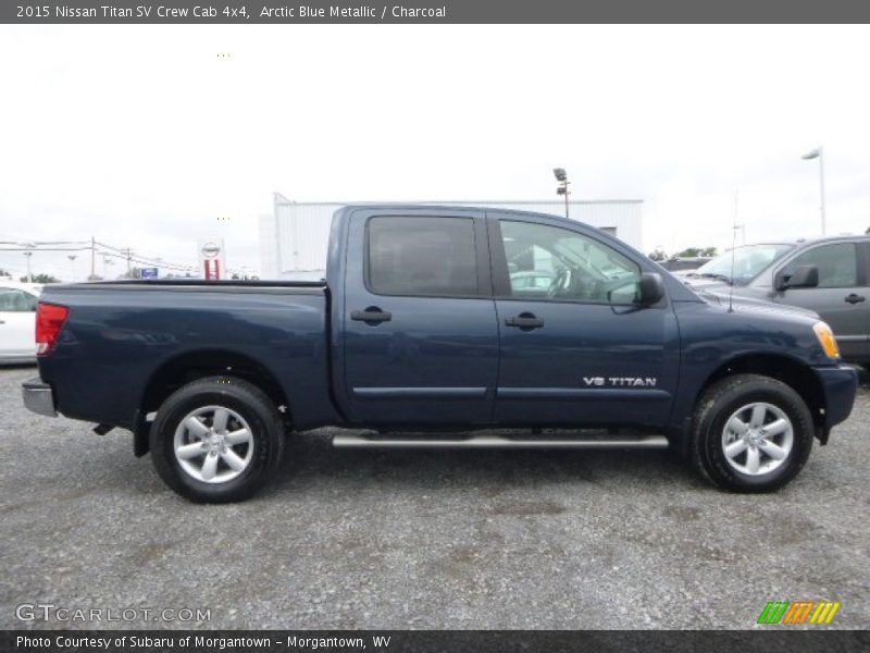  2015 Titan SV Crew Cab 4x4 Arctic Blue Metallic