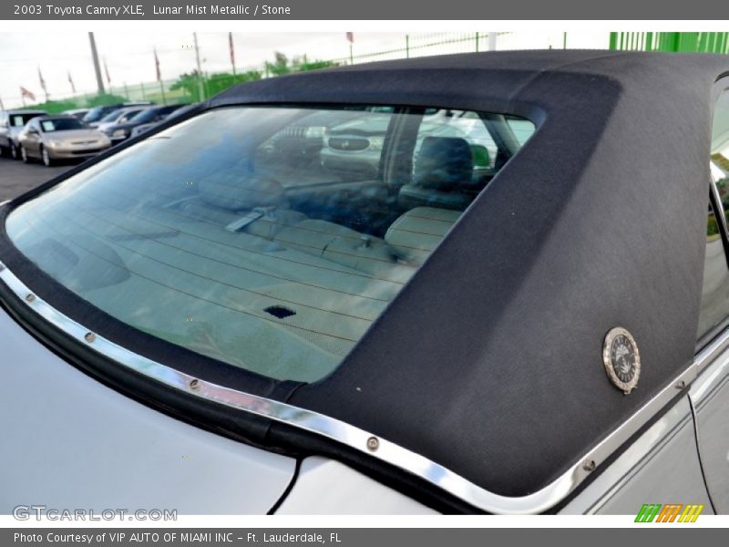 Lunar Mist Metallic / Stone 2003 Toyota Camry XLE