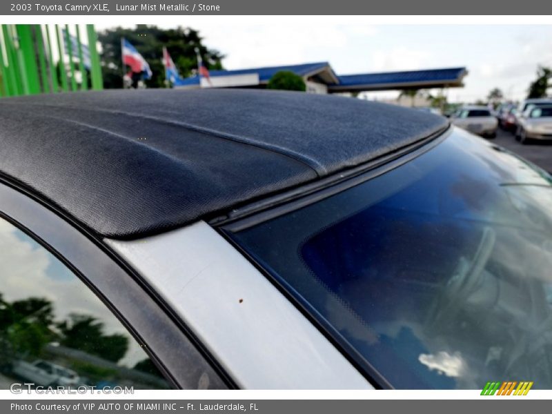 Lunar Mist Metallic / Stone 2003 Toyota Camry XLE