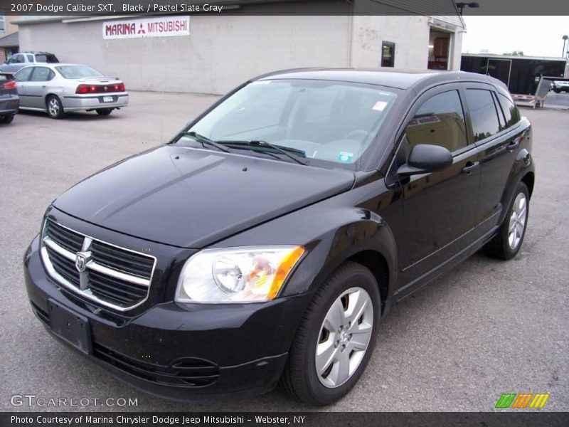 Black / Pastel Slate Gray 2007 Dodge Caliber SXT