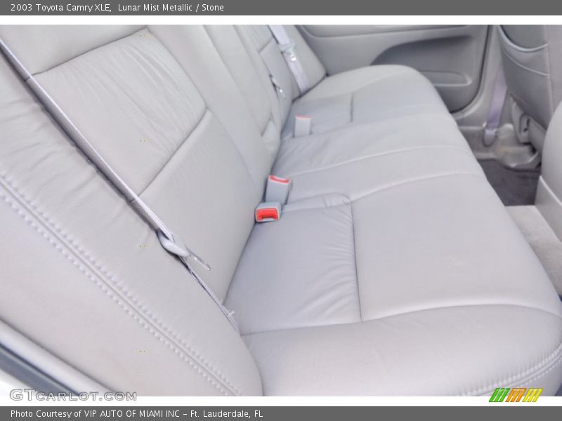 Lunar Mist Metallic / Stone 2003 Toyota Camry XLE