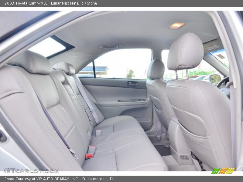 Lunar Mist Metallic / Stone 2003 Toyota Camry XLE