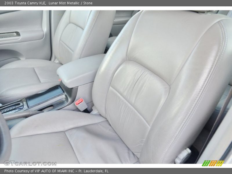 Lunar Mist Metallic / Stone 2003 Toyota Camry XLE