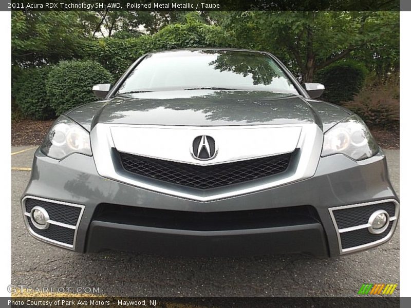 Polished Metal Metallic / Taupe 2011 Acura RDX Technology SH-AWD