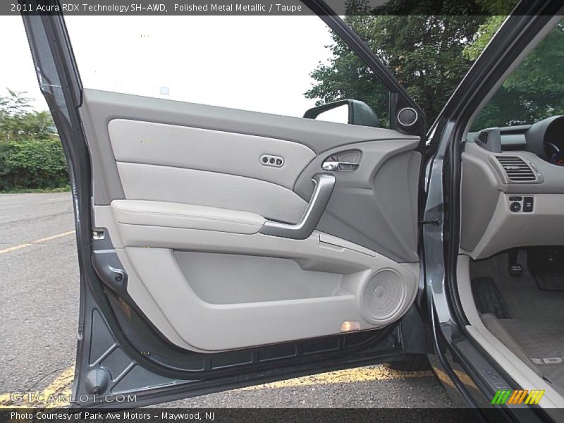 Polished Metal Metallic / Taupe 2011 Acura RDX Technology SH-AWD