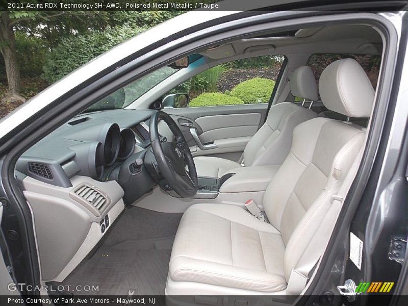 Polished Metal Metallic / Taupe 2011 Acura RDX Technology SH-AWD
