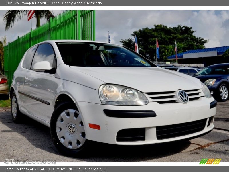 Candy White / Anthracite 2009 Volkswagen Rabbit 2 Door