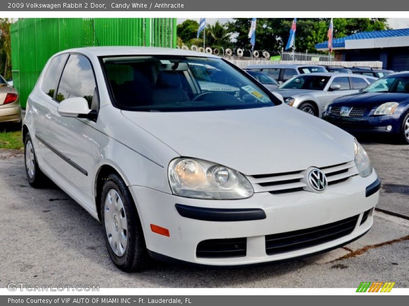 Candy White / Anthracite 2009 Volkswagen Rabbit 2 Door