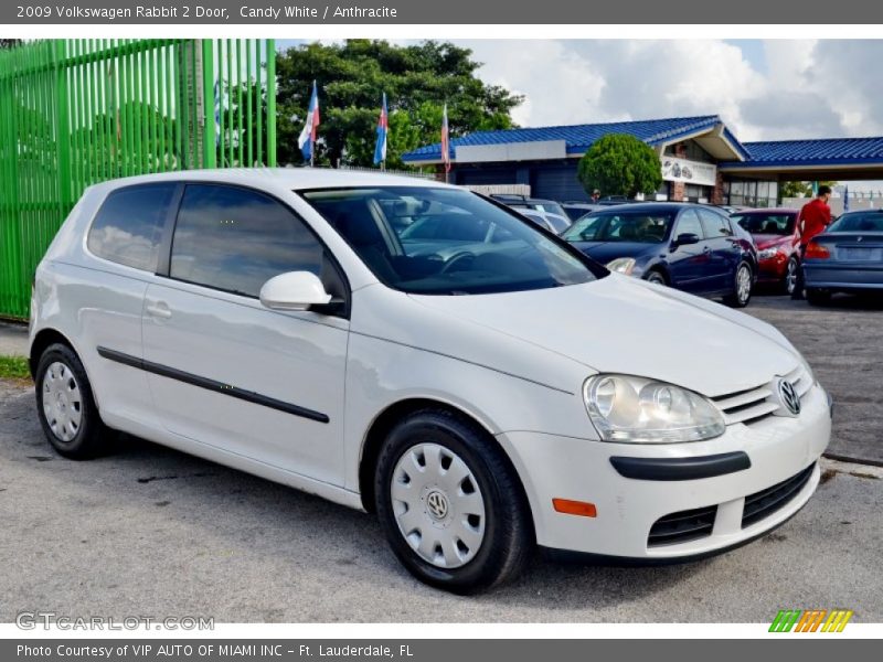 Candy White / Anthracite 2009 Volkswagen Rabbit 2 Door