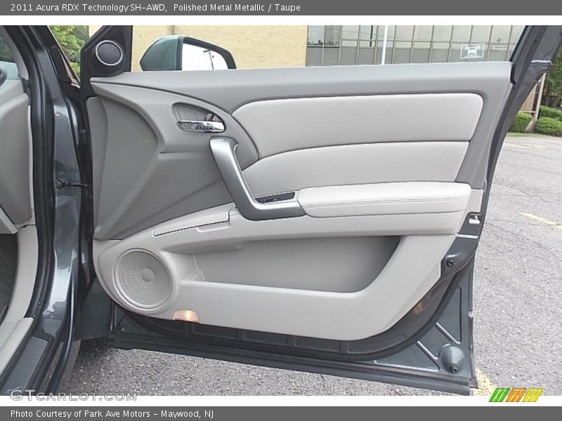 Polished Metal Metallic / Taupe 2011 Acura RDX Technology SH-AWD
