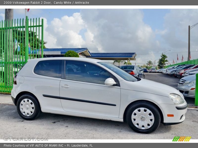 Candy White / Anthracite 2009 Volkswagen Rabbit 2 Door