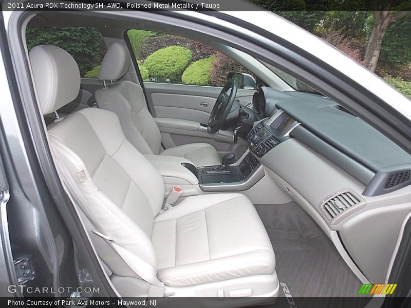 Polished Metal Metallic / Taupe 2011 Acura RDX Technology SH-AWD