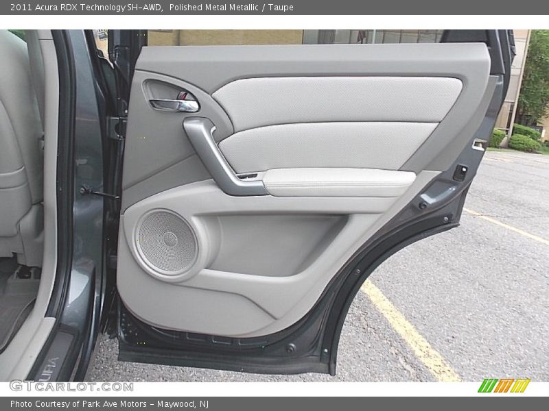 Polished Metal Metallic / Taupe 2011 Acura RDX Technology SH-AWD