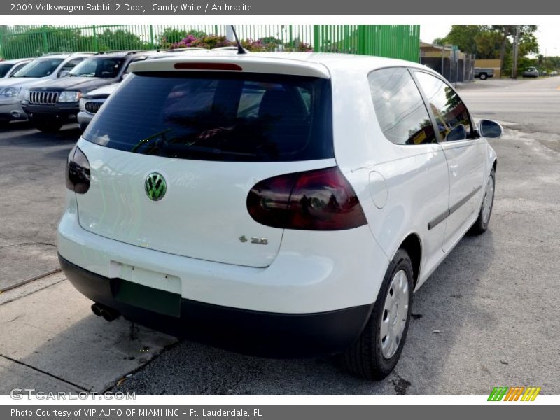 Candy White / Anthracite 2009 Volkswagen Rabbit 2 Door