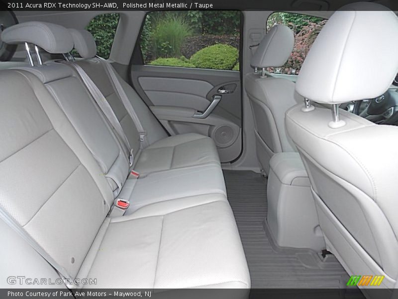 Polished Metal Metallic / Taupe 2011 Acura RDX Technology SH-AWD