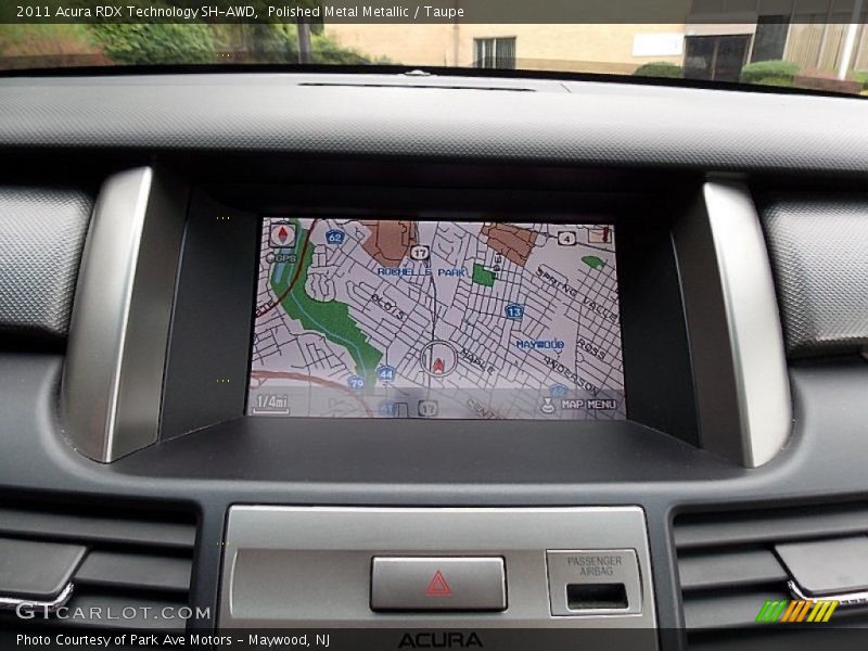 Polished Metal Metallic / Taupe 2011 Acura RDX Technology SH-AWD