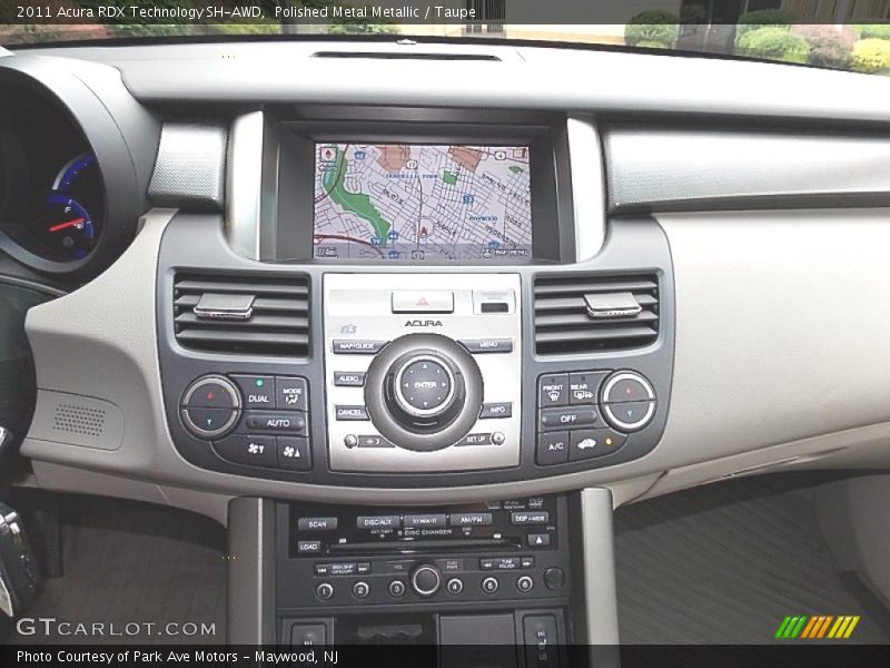 Polished Metal Metallic / Taupe 2011 Acura RDX Technology SH-AWD