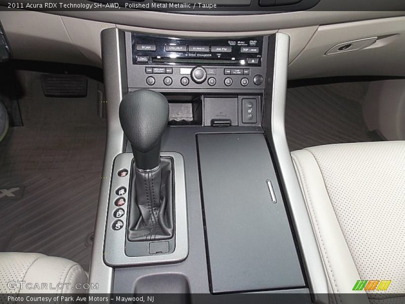 Polished Metal Metallic / Taupe 2011 Acura RDX Technology SH-AWD