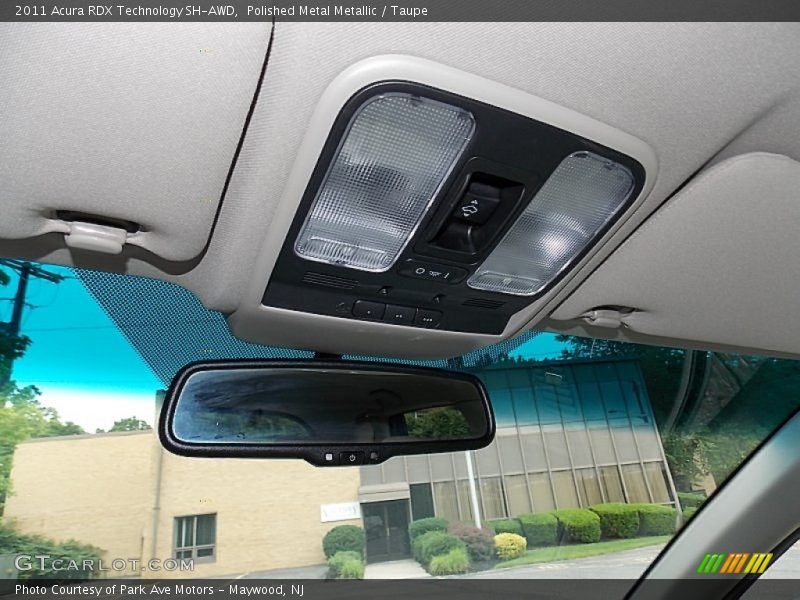Polished Metal Metallic / Taupe 2011 Acura RDX Technology SH-AWD