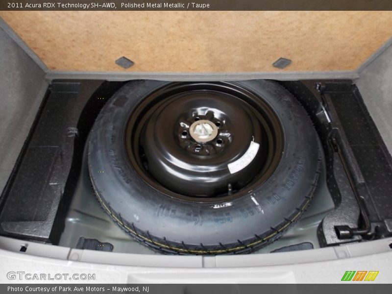 Polished Metal Metallic / Taupe 2011 Acura RDX Technology SH-AWD