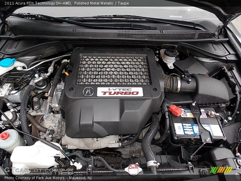 Polished Metal Metallic / Taupe 2011 Acura RDX Technology SH-AWD