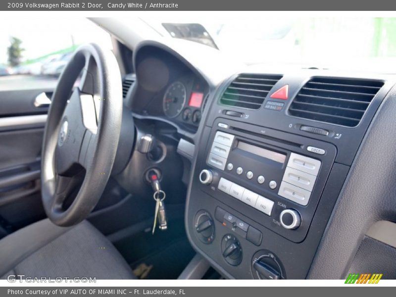 Candy White / Anthracite 2009 Volkswagen Rabbit 2 Door