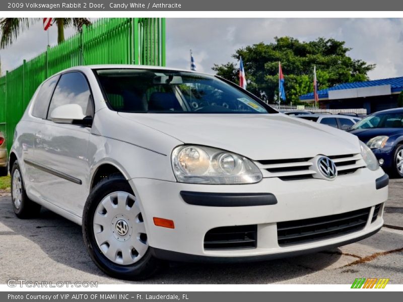 Candy White / Anthracite 2009 Volkswagen Rabbit 2 Door