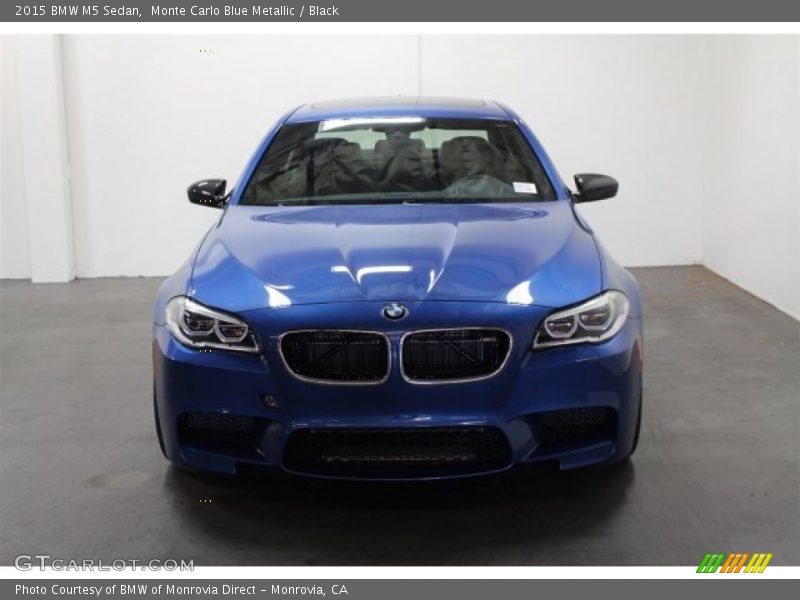 Monte Carlo Blue Metallic / Black 2015 BMW M5 Sedan