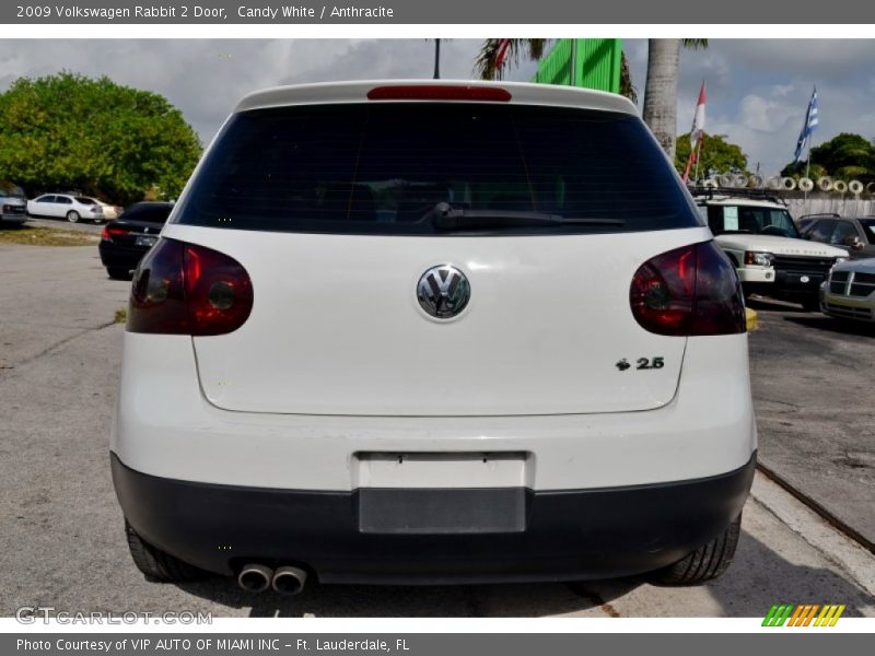 Candy White / Anthracite 2009 Volkswagen Rabbit 2 Door