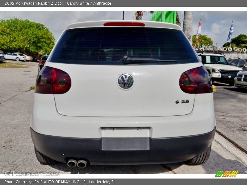 Candy White / Anthracite 2009 Volkswagen Rabbit 2 Door