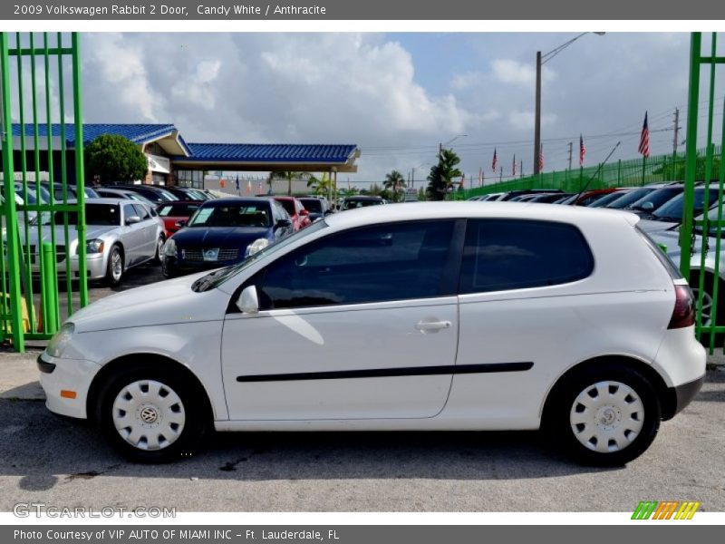 Candy White / Anthracite 2009 Volkswagen Rabbit 2 Door