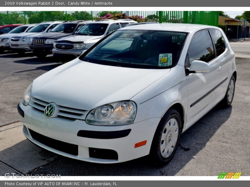Candy White / Anthracite 2009 Volkswagen Rabbit 2 Door