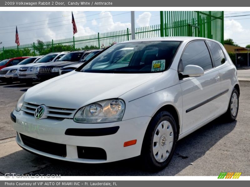 Candy White / Anthracite 2009 Volkswagen Rabbit 2 Door