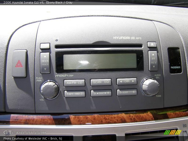 Ebony Black / Gray 2006 Hyundai Sonata GLS V6