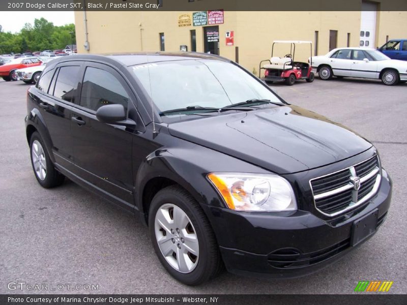 Black / Pastel Slate Gray 2007 Dodge Caliber SXT