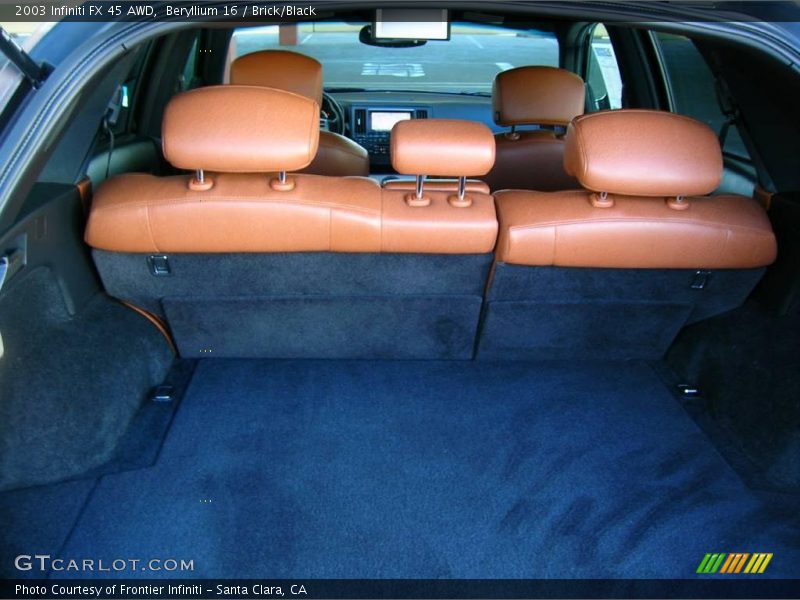 Beryllium 16 / Brick/Black 2003 Infiniti FX 45 AWD