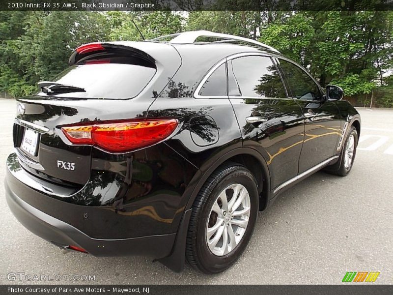 Black Obsidian / Graphite 2010 Infiniti FX 35 AWD