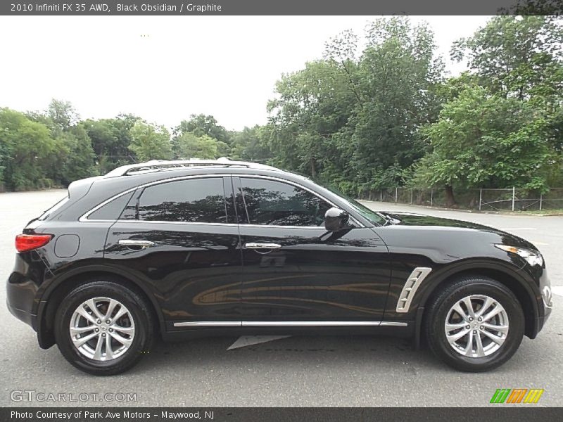 Black Obsidian / Graphite 2010 Infiniti FX 35 AWD