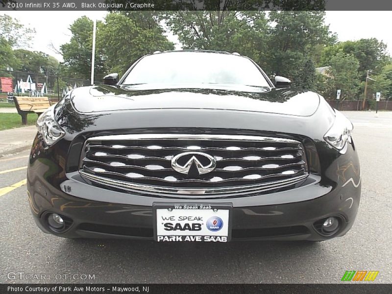 Black Obsidian / Graphite 2010 Infiniti FX 35 AWD