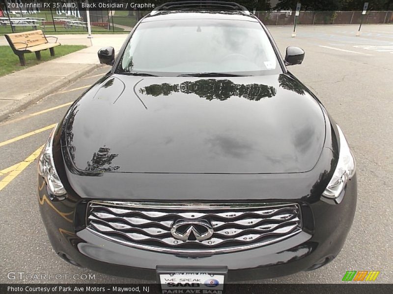 Black Obsidian / Graphite 2010 Infiniti FX 35 AWD